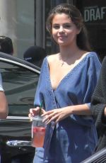 SELENA GOMEZ Out and About in Malibu 07/24/2018