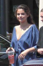 SELENA GOMEZ Out and About in Malibu 07/24/2018