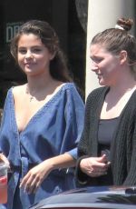 SELENA GOMEZ Out and About in Malibu 07/24/2018