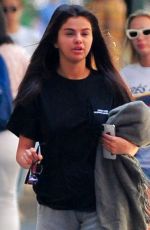 SELENA GOMEZ Out Shopping in New York 07/10/2018