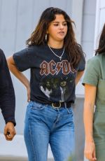 SELENA GOMEZ Shopping at a Mall in Santa Monica 07/29/2018