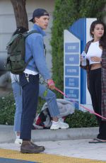 SELENA GOMEZ, VANESSA HUDGENS and  Austin Butler Out in Los Angeles 07/13/2018