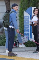 SELENA GOMEZ, VANESSA HUDGENS and  Austin Butler Out in Los Angeles 07/13/2018