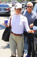 SELMA BLAIR in Riding Gear Out in Los Angeles 07/05/2018