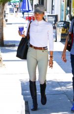 SELMA BLAIR in Riding Gear Out in Los Angeles 07/05/2018