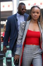 SERAYAH MCNEILL at AOL Build Series in New York 07/09/2018