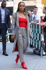 SERAYAH MCNEILL at AOL Build Series in New York 07/09/2018