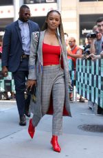 SERAYAH MCNEILL at AOL Build Series in New York 07/09/2018