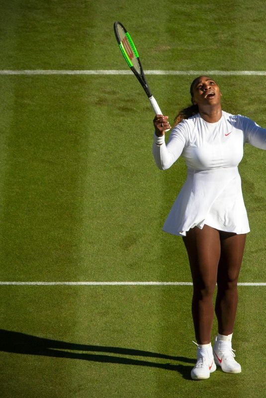 SERENA WILLIAMS at Wimbledon Tennis Championships in London 07/02/2018