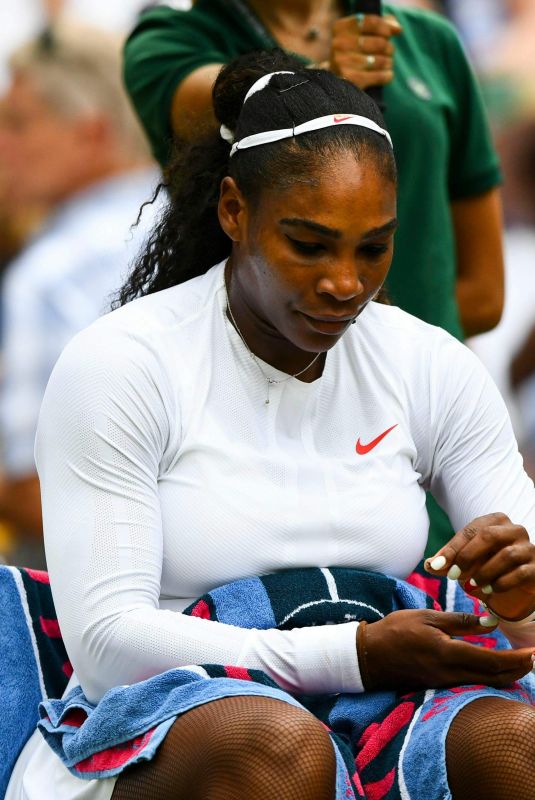 SERENA WILLIAMS at Wimbledon Tennis Championships in London 07/03/2018