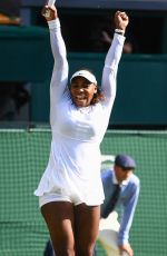 SERENA WILLIAMS at Wimbledon Tennis Championships in London 07/06/2018
