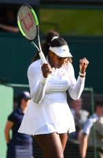 SERENA WILLIAMS at Wimbledon Tennis Championships in London 07/06/2018