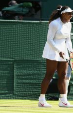SERENA WILLIAMS at Wimbledon Tennis Championships in London 07/06/2018