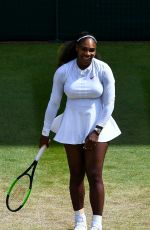 SERENA WILLIAMS at Wimbledon Tennis Championships in London 07/10/2018