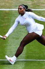 SERENA WILLIAMS at Wimbledon Tennis Championships in London 07/10/2018