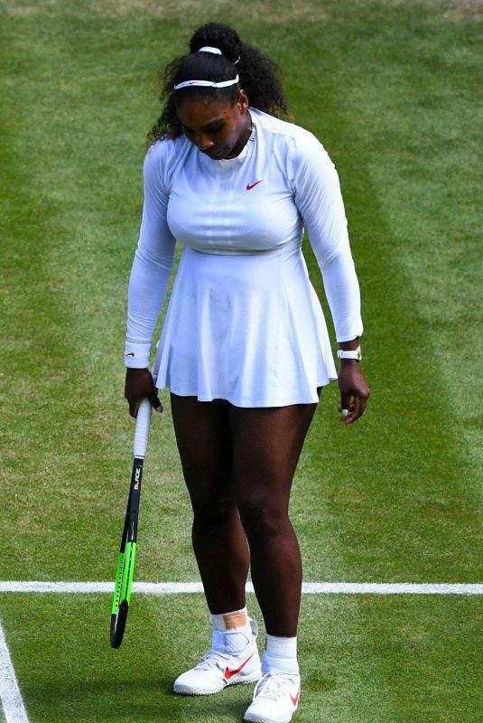 SERENA WILLIAMS at Wimbledon Tennis Championships in London 07/10/2018