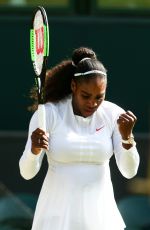 SERENA WILLIAMS at Wimbledon Tennis Championships in London 07/10/2018