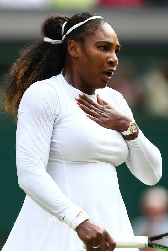 SERENA WILLIAMS at Wimbledon Tennis Championships in London 07/12/2018