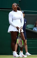 SERENA WILLIAMS at Wimbledon Tennis Championships in London 07/12/2018