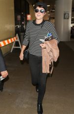 SERINDA SEAN at LAX International Airport in Los Angeles 07/17/2018