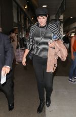 SERINDA SEAN at LAX International Airport in Los Angeles 07/17/2018