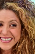 SHAKIRA at a Press Conference in Barranquilla 07/19/2018