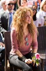 SHAKIRA at Northern Lebanese Mountain Village of Tannourine 07/13/2018