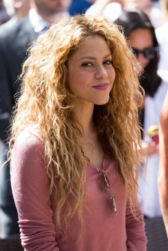 SHAKIRA at Northern Lebanese Mountain Village of Tannourine 07/13/2018