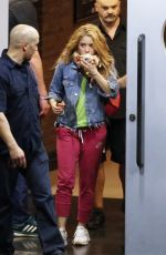 SHAKIRA Leaves Her Concert in Barcelona 07/07/2018