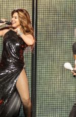 SHANIA TWAIN Performs at Bridgestone Arena in Nashville 07/21/2018