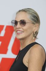 SHARON STONE at The Spy Who Dumped Me Premiere in Los Angeles 07/25/2018