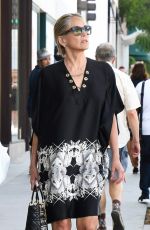 SHARON STONE Out Shopping in Beverly Hills 07/19/2018