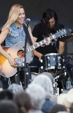 SHERYL CROW Performs at a Concert in Calgary 07/11/2018