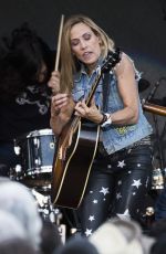 SHERYL CROW Performs at a Concert in Calgary 07/11/2018