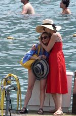 SIENNA MILLER on Vacation in Positano 06/30/2018