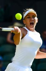 SIMONA HALEP at Wimbledon Tennis Championships in London 07/03/2018