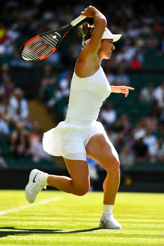 SIMONA HALEP at Wimbledon Tennis Championships in London 07/03/2018