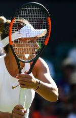 SIMONA HALEP at Wimbledon Tennis Championships in London 07/03/2018