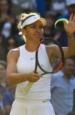 SIMONA HALEP at Wimbledon Tennis Championships in London 07/03/2018