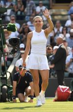 SIMONA HALEP at Wimbledon Tennis Championships in London 07/05/2018