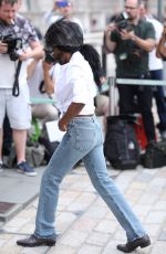 SINITTA Arrives to X Factor Launch in London 07/17/2018