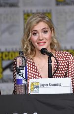 SKYLER SAMUELS at The Gifted Panel at Comic-con in San Diego 07/21/2018