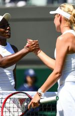 SLOANE STEPHENS at Wimbledon Tennis Championships in London 07/02/2018