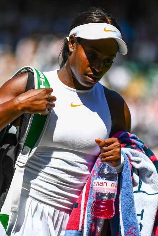 SLOANE STEPHENS at Wimbledon Tennis Championships in London 07/02/2018
