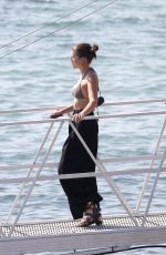 SOFIA RICHIE in Bikini Top in Vacation in Mykonos 07/09/2018