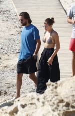 SOFIA RICHIE in Bikini Top in Vacation in Mykonos 07/09/2018