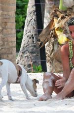 SOLCI PEREZ in Bikini on the Beach in Tulum 07/11/2018