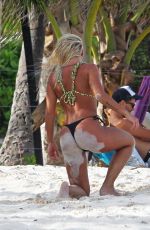 SOLCI PEREZ in Bikini on the Beach in Tulum 07/11/2018