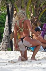 SOLCI PEREZ in Bikini on the Beach in Tulum 07/11/2018