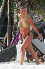 SOLCI PEREZ in Bikini on the Beach in Tulum 07/11/2018